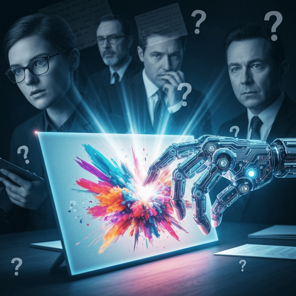 AI’s Creative Jolt: Who Owns the Art and Ideas?