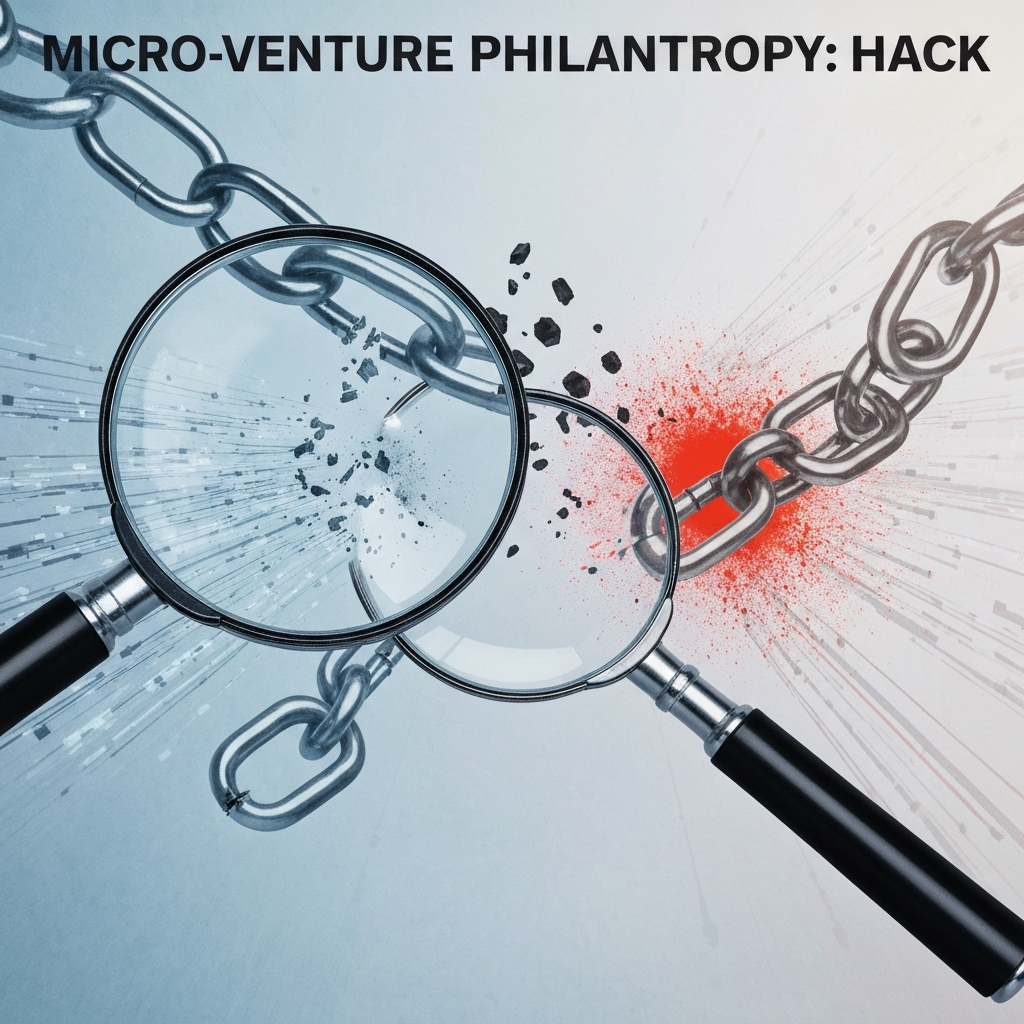 Micro-Venture Philanthropy: The Brutal Impact Hack